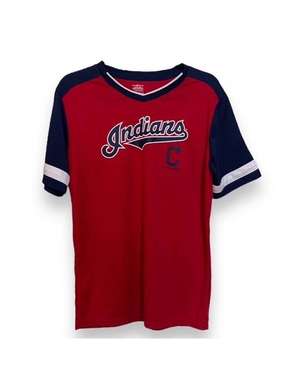 Cleveland Indians Baseball Jersey/T-Shirt. Boys size XXL